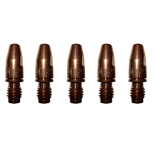 Bico de Contato M8 1,20mm D10 (MA143) (CU/CR/ZR) 5 Unidades Oximig