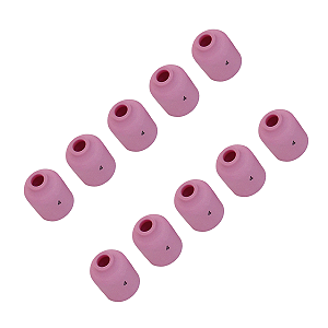 Bocal Cerâmica Gás Lens TIG 09 Nº 04 53N58 10 Unidades Oximig