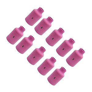 Bocal Cerâmica Gás Lens TIG 26 Nº 06 54N16 10 Unidades Binzel