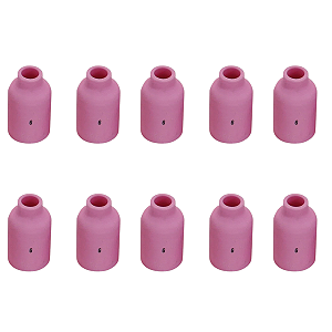 Bocal Cerâmica Gás Lens TIG 26 Nº 06 54N16 10 Unidades Sumig