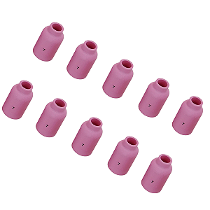 Bocal Cerâmica Gás Lens TIG 26 Nº 07 54N15 10 Unidades Binzel