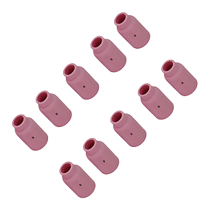 Bocal Cerâmica Gás Lens TIG 26 Nº 08 54N14 10 Unidades Oximig