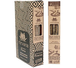 Incenso Nirvana Premium Palo Santo com Canela