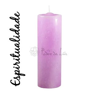 Vela 7 Dias Lilás (Espiritualidade) 330g