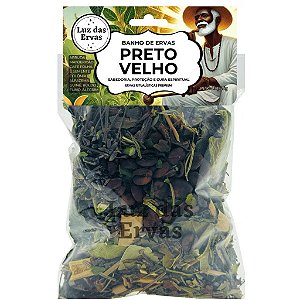 Banho de Ervas Preto Velho (Sabedoria, Cura e Quebra de Demandas)