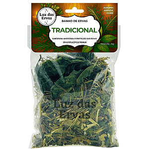 Banho de Ervas Tradicional (Alecrim, Arruda e Guiné)