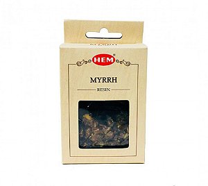 Incenso em Resina Natural Myrrh (Mirra) Hem 30g