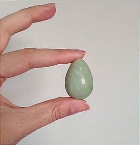 Yoni Egg Jade Verde sem Furo