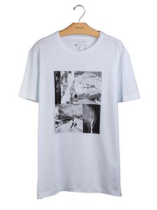 Osklen T-shirt Stone Trkk Mix Branca 67678