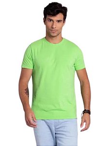 Docthos Camiseta Manga Curta Slim Verde Neon 623119082