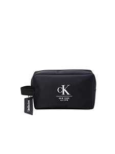 Calvin Klein Bolsa Camera Bag Masculina Nylon New York Preta BL384