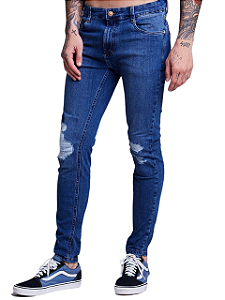 Monnari Calça Jeans 360 Milão Skinny Masculina CLS1038