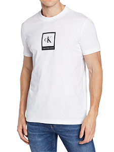 Calvin Klein Camiseta Manga Curta About Ck Branco TC923