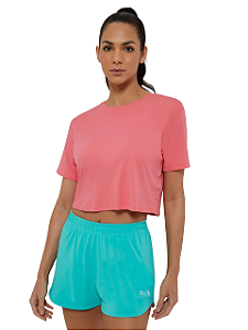 Alto Giro T-shirt Skin Fit Cropped Coral 2331716