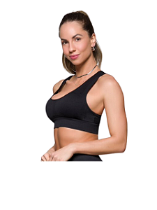 Selene Top Sem Costura 20962.001 Preto