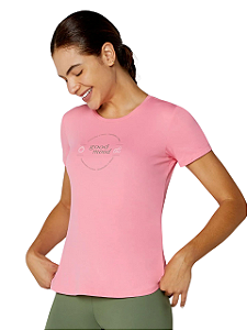 Alto Giro T-Shirt Inspiracional 2411710 Rosa Candy