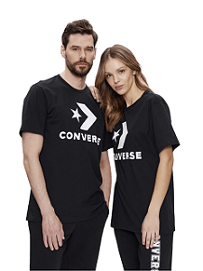 Converse All Star Camiseta Go-To Star Chevron Ap01h2313-002 Black