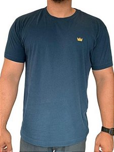 Osklen T-Shirt Mini Crown Marinho 61394