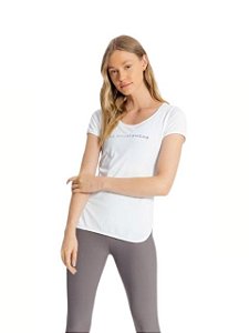 Live Fitness Blusa Action Essential Branco P0120