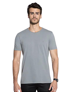 Docthos Camiseta Basic Slim Cinza 623119082