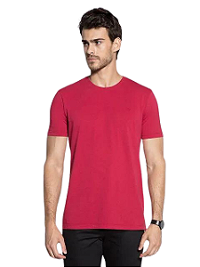 Docthos Camiseta Basic Slim Vermelho 623119082