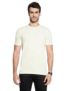 Docthos Camiseta Basic Slim Amarelo 623119082