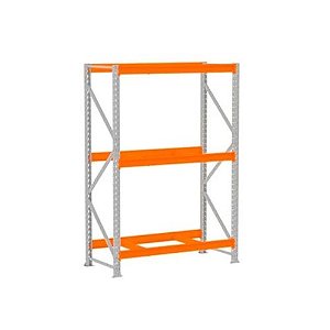 MINI PORTA PALETE INICIAL 2,00 X 1,20 X 0,60M 250KG 3 NÍVEIS