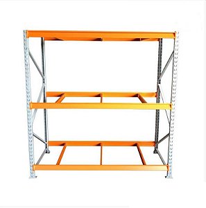 MINI PORTA PALETE INICIAL 2,00 X 1,20 X 0,60M 500KG 3 NÍVEIS