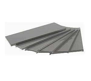 Bandejas de AÇO 1,20m x 60cm Mini Porta Pallet 250kg