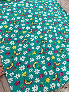 TECIDO VISCOSE ESTAMPADA