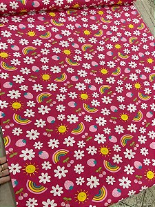 TECIDO VISCOSE ESTAMPADA
