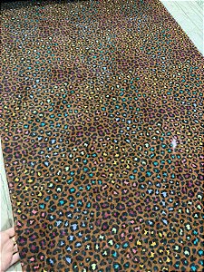 TULE EM MALHA ESTAMPADO