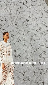 TECIDO BORDADO RICHELIEU