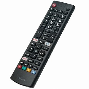 Controle Remoto Smart TV Lg AKB75675304 (linha Lm/um) Netflix, Prime Video e Movies TV