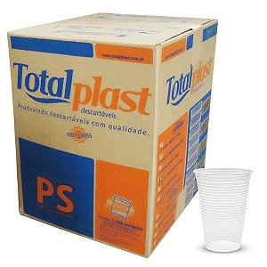 Copo 200ml Transperante TOTAL (25x100:2500)