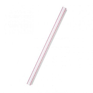 Canudo Plástico Sache 20,5 x 10 mm Cropac
