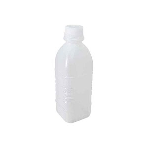 Garrafa Plástica para Suco Quadrada de 500ml com Tampa