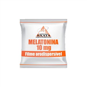 MELATONINA 10mg FILMES ORODISPERSÍVEIS  - 30 un