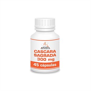 CASCARA SAGRADA 300mg - 45 cápsulas