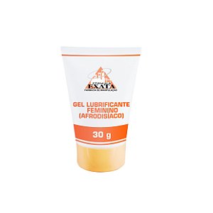 GEL LUBRIFICANTE FEMININO (AFRODISÍACO) - 30g