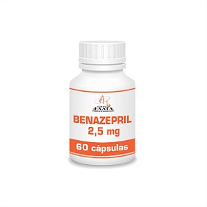 BENAZEPRIL 2,5mg 60 cápsulas - USO VETERINÁRIO