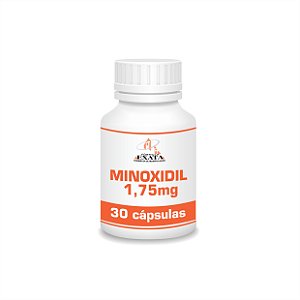 MINOXIDIL ORAL 1,75mg - 30 cápsulas (venda sob prescrição médica)