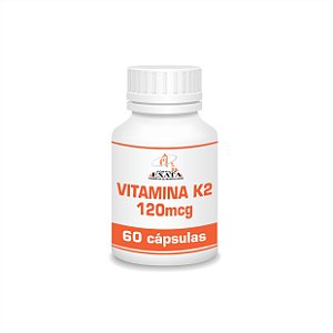 VITAMINA K2 (MK7) 120mcg - 60 cápsulas