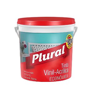 Tinta Plural Latex Branco Neve 3L - Iquine