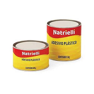 Massa Plastica 400 G Cinza - Natrielli