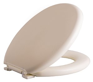 Assento Sanitario Almofadado Bege - Astra