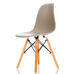 Cadeira Charles Eames Eiffel DSW - Nude - BRS