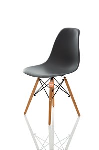 Cadeira Charles Eames Eiffel DSW - Cinza Escuro - BRS