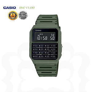 Relógio Casio Calculadora Verde CA-53WF-3BDF