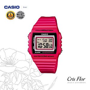 Relógio Casio Rosa W-215H-4AVDF